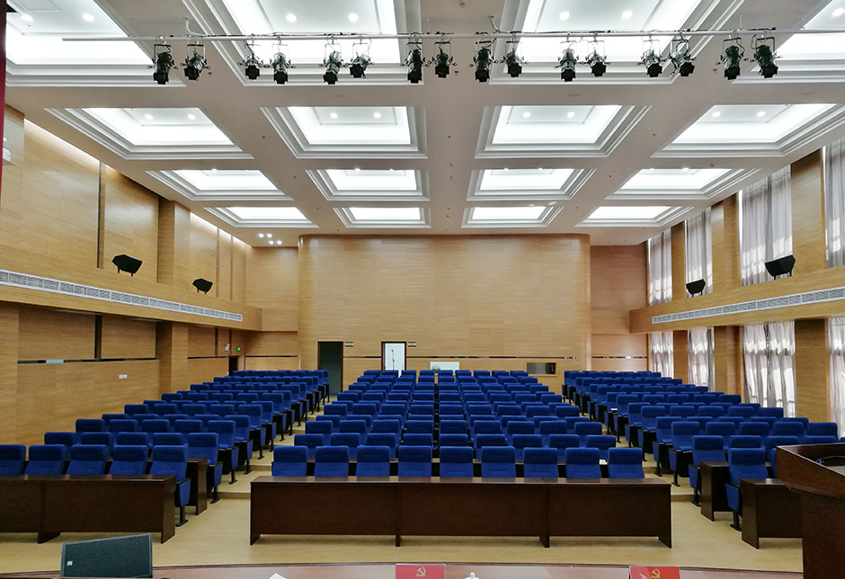 市委黨校全線擴聲系統(tǒng)由銳豐智能“RF”品牌打造