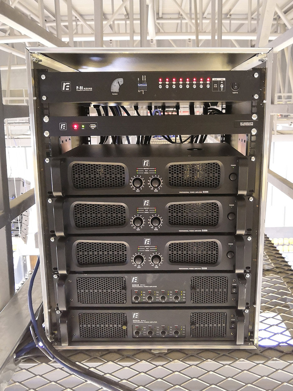 匠心筑精品｜銳豐智能“RF”為廣陵體操館打造高品質(zhì)擴聲系統(tǒng)