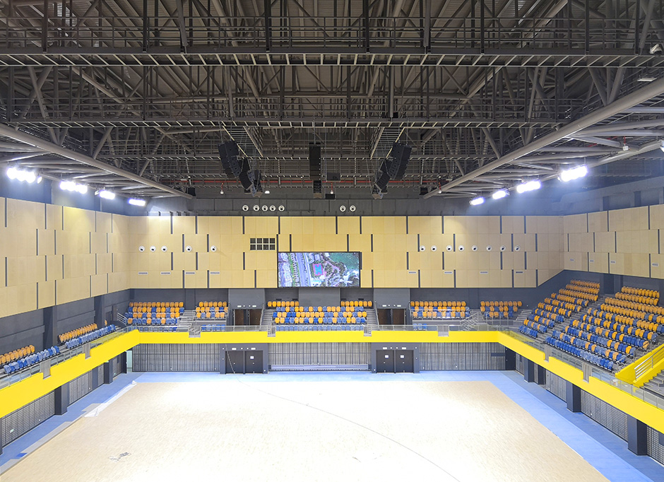 匠心筑精品｜銳豐智能“RF”為廣陵體操館打造高品質(zhì)擴聲系統(tǒng)