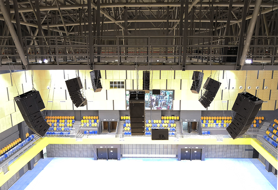 匠心筑精品｜銳豐智能“RF”為廣陵體操館打造高品質(zhì)擴聲系統(tǒng)