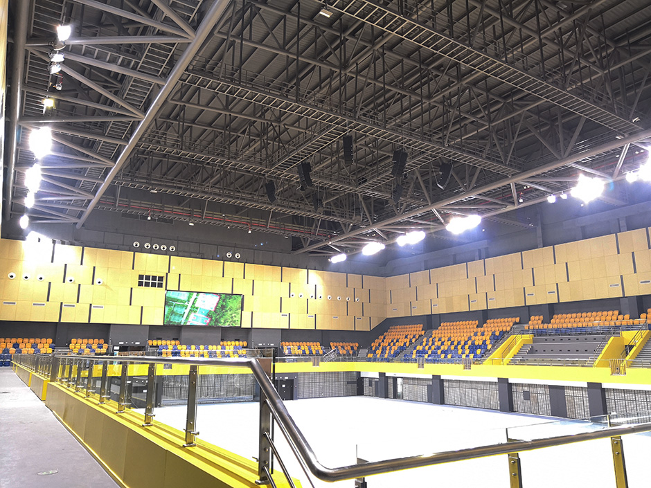 匠心筑精品｜銳豐智能“RF”為廣陵體操館打造高品質(zhì)擴聲系統(tǒng)