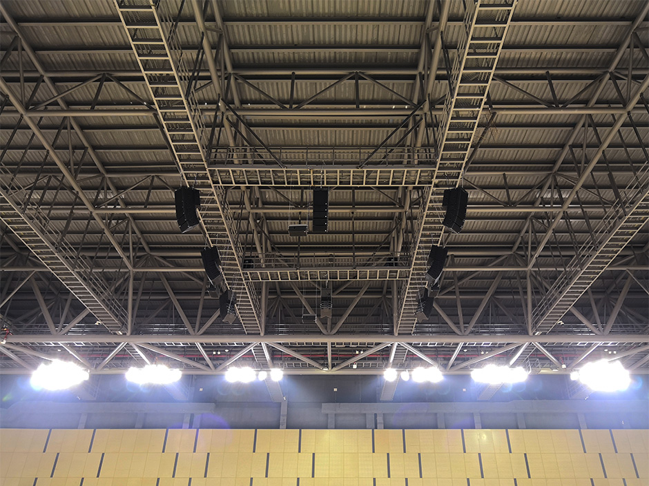 匠心筑精品｜銳豐智能“RF”為廣陵體操館打造高品質(zhì)擴聲系統(tǒng)