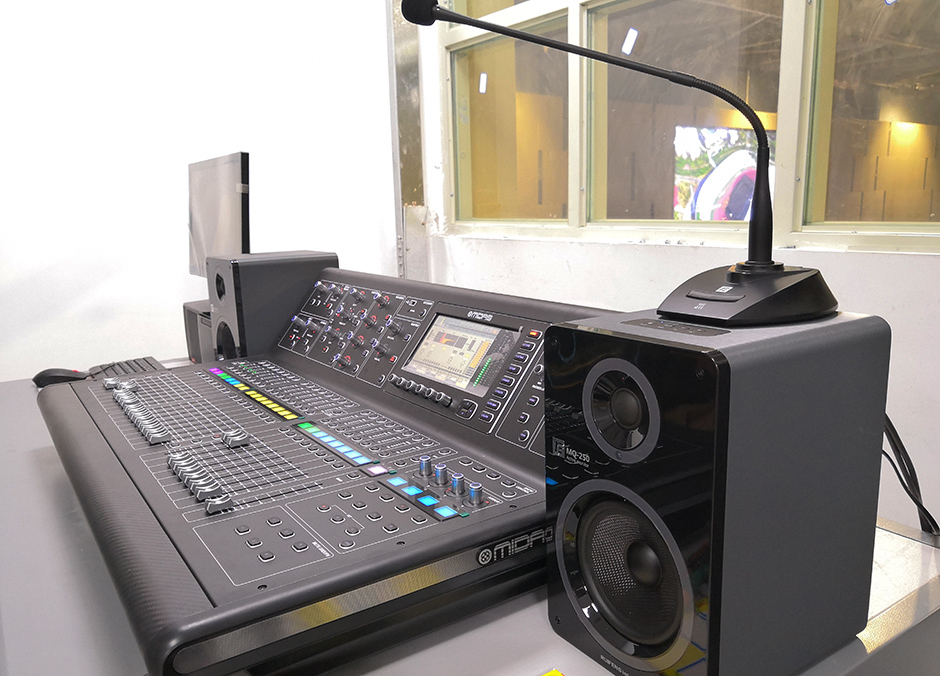 匠心筑精品｜銳豐智能“RF”為廣陵體操館打造高品質(zhì)擴聲系統(tǒng)