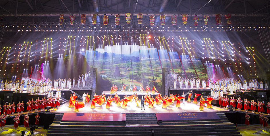 文藝萬象！銳豐智能助力第三屆海上絲綢之路國際藝術節(jié)開幕式